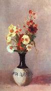 Vase of Flowers, Odilon Redon